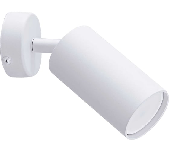 Накладной поворотный светильник truEnergy GU10 D55xH100мм IP20 белый/алюминий 21330