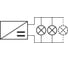 LED драйвер Hafele DC24V/0-90W черный 833.77.949 3