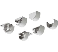 Заглушка Hafele пластиковая, серая, упаковка 5x 833.74.877