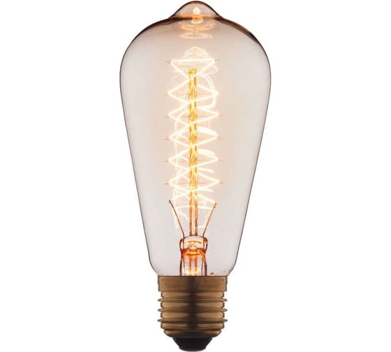 Лампа накаливания LOFT IT Edison Bulb E27 60Вт K 6460-CT