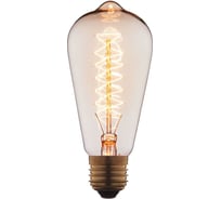 Лампа накаливания LOFT IT Edison Bulb E27 40Вт K 6440-CT