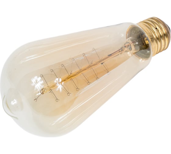 Лампа накаливания LOFT IT Edison Bulb E27 40Вт K 6440-CT