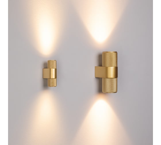 Светильник Arlight SP-SPICY-WALL-MINI-TWIN-S104x39-2x3W Warm3000 IP20 Металл, 3 035562