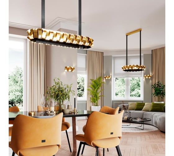 Люстра ODEON LIGHT LED 80W ASTURO 4993_80LA