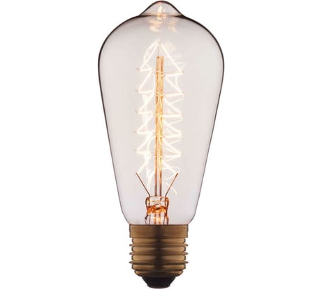 Лампа накаливания Edison Bulb E27 40Вт 6440-S