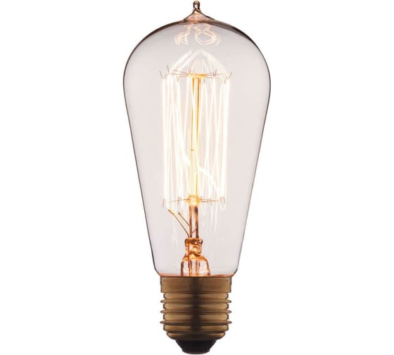 Лампа накаливания LOFT IT Edison Bulb E27 60Вт 2700K 6460-SC