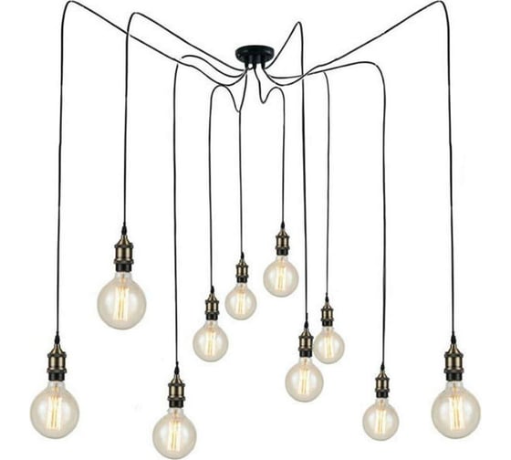 Подвесная люстра LOFT IT Spider LOFT1162A/10
