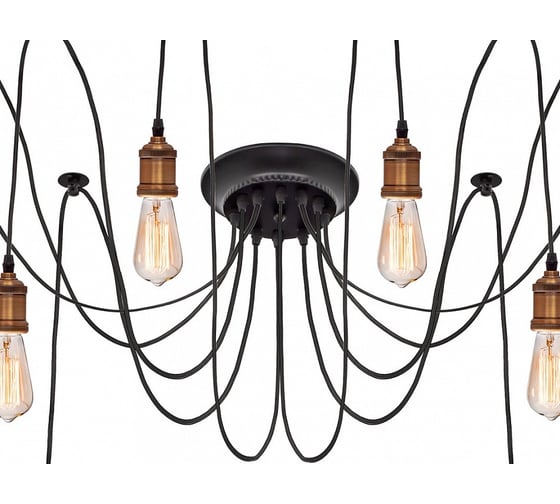 Подвесная люстра LOFT IT Spider LOFT1162A/10
