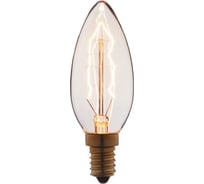 Лампа накаливания LOFT IT Edison Bulb E14 40Вт 2700K 3540-G