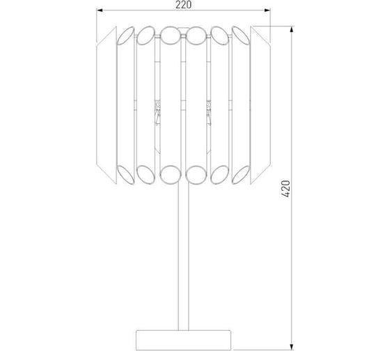 Настольный светильник Bogate's 01106/3 шампань a058058