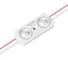 Светодиодный модуль MAKSILED 0.96вт, 24в, ip67, smd2835 2led, 80лм, зеленый, 40 шт./упаковка ML-M2SM-L-2835-G-24V 6