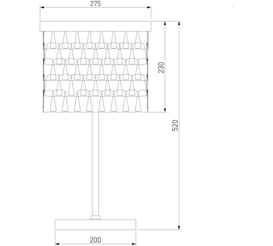 Настольный светильник Bogate's 01103/4 шампань a049993