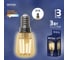Светодиодная лампа ФОТОН LED FL ST26 3Вт E14 2200К, теплый свет, 23935 3