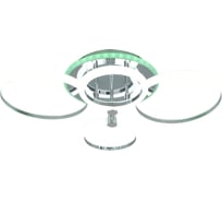 Потолочный светильник Мелодия Света M68576-2+2+1 102W CR 000030297