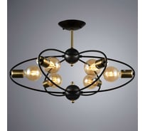 Потолочная люстра Мелодия Света SL3505-6 BK+AB 000056986