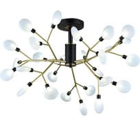 Потолочная люстра Мелодия Света SL8018-27 BK+GD 000057000