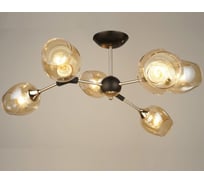 Потолочная люстра Мелодия Света P5698-6 BK+GD 000029365