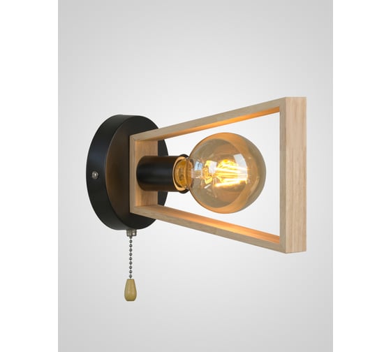 Настенный светильник Мелодия Света A8805-1W BK 000054540