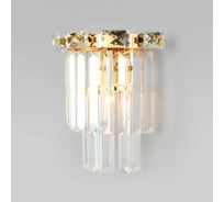 Настенный светильник Eurosvet - 10130/1 / золото/прозрачный хрусталь strotskis a060646