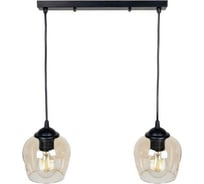 Подвесной светильник Мелодия Света 7990-2P ВK+AM 000030977