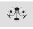 Потолочная люстра Мелодия Света 060-M10-670 BK 000021557 2