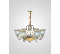 Подвесная люстра Мелодия Света 6404-6+3 WT+GD 000023617