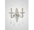 Настенный светильник Мелодия Света P6281-2W WT+GD 000026089 2