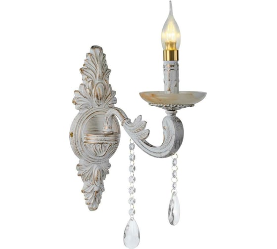 Настенный светильник Мелодия Света P6281-1W WT+GD 000026090