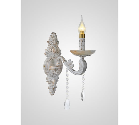 Настенный светильник Мелодия Света P6281-1W WT+GD 000026090