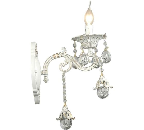 Настенный светильник Мелодия Света P7403-1W WT+GD 000029188 1