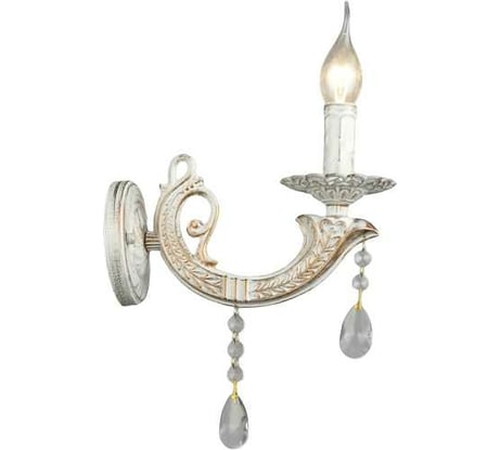 Настенный светильник Мелодия Света P6411-1W WT+GD 000029197