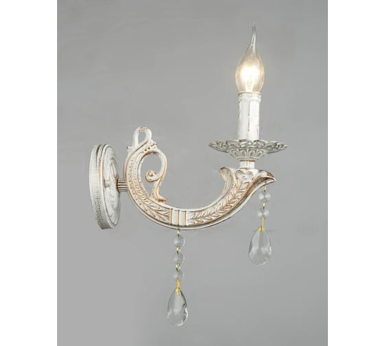Настенный светильник Мелодия Света P6411-1W WT+GD 000029197