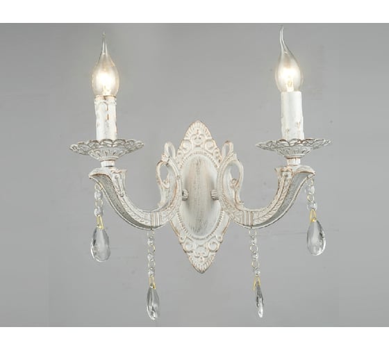 Настенный светильник Мелодия Света P6411-2W WT+GD 000029198