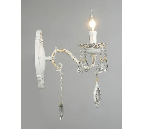 Настенный светильник Мелодия Света P7402-1W WT+GD 000029186