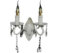 Настенный светильник Мелодия Света P6764-2W WT+GD 000026103