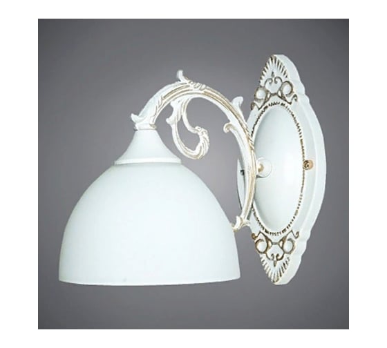 Настенный светильник Мелодия Света P6271-1 WT+GD 000023577 1