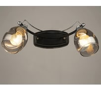 Настенный светильник Мелодия Света P5888-2W BK+CR 000029149