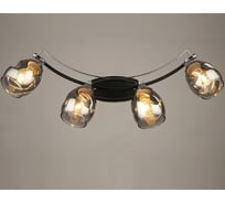 Настенный светильник Мелодия Света P5888-4W BK+CR 000029151