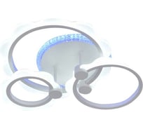 Потолочный светильник Мелодия Света M68575-1+1+1+1 78W WT 000030282