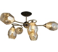 Потолочная люстра Мелодия Света P5538-6 BK+AB 000029938
