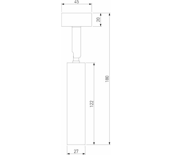 Накладной светодиодный светильник Elektrostandard - diffe/ белый 5w 4200k (85268/01) a058257