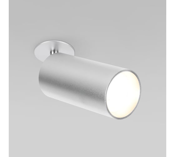 Встраиваемый светодиодный светильник Elektrostandard - diffe / серебряный 15w 4200k (25066/led) a058212