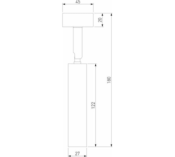 Накладной светодиодный светильник Elektrostandard - diffe / серебряный 5w 4200k (85268/01) a058262