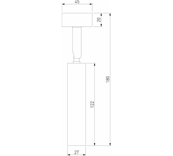 Накладной светодиодный светильник Elektrostandard - diffe / черный 5w 4200k (85268/01) a058258