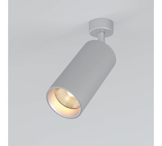 Накладной светодиодный светильник Elektrostandard - diffe / серебряный 15w 4200k (85266/01) a058251 1