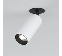 Встраиваемый светодиодный светильник Elektrostandard - diffe / белый/черный 10w 4200k (25052/led) a058173
