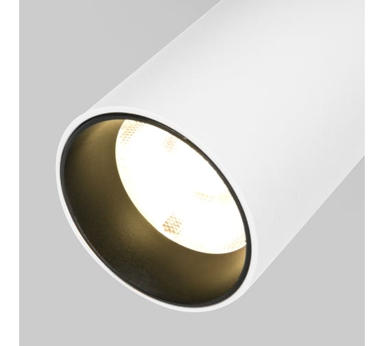 Встраиваемый светодиодный светильник Elektrostandard - diffe / белый/черный 10w 4200k (25052/led) a058173