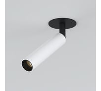 Встраиваемый светодиодный светильник Elektrostandard - diffe / белый/черный 5w 4200k (25027/led) a058216