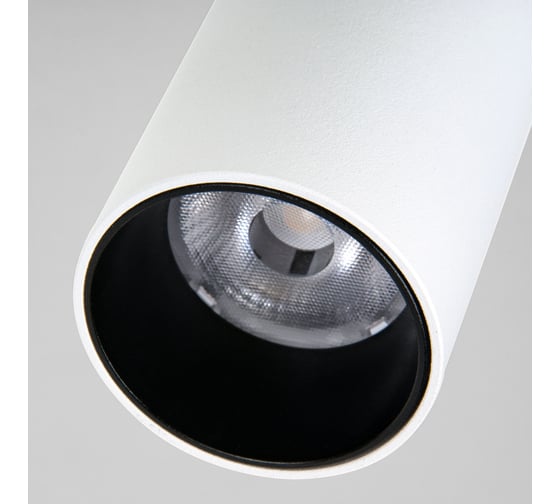 Встраиваемый светодиодный светильник Elektrostandard - diffe / белый/черный 8w 4200k (25039/led) a058220