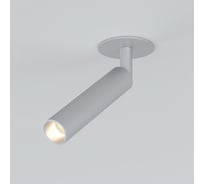 Встраиваемый светодиодный светильник Elektrostandard - diffe / серебряный 5w 4200k (25027/led) a058213
